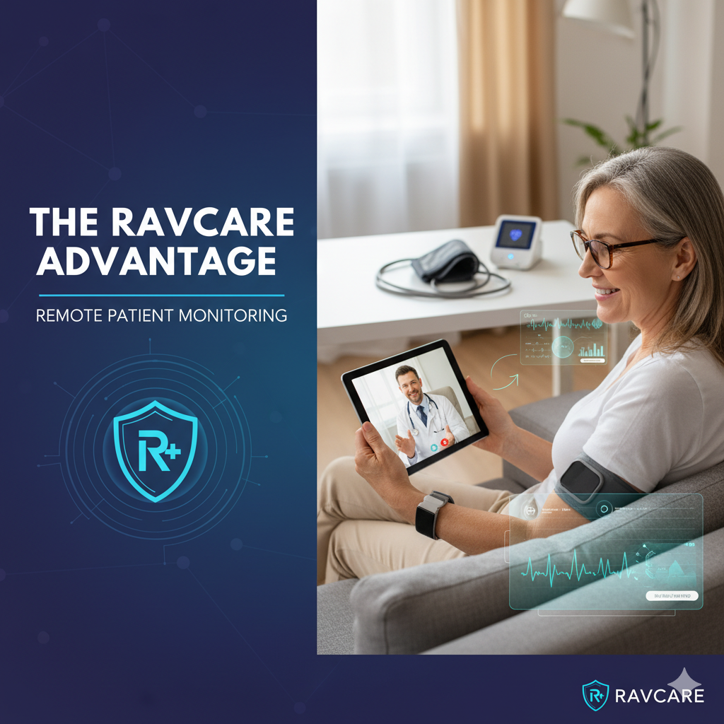 Stop Managing Monitoring, Start Managing Health: The RAVCARE Advantage in Remote Patient Monitoring